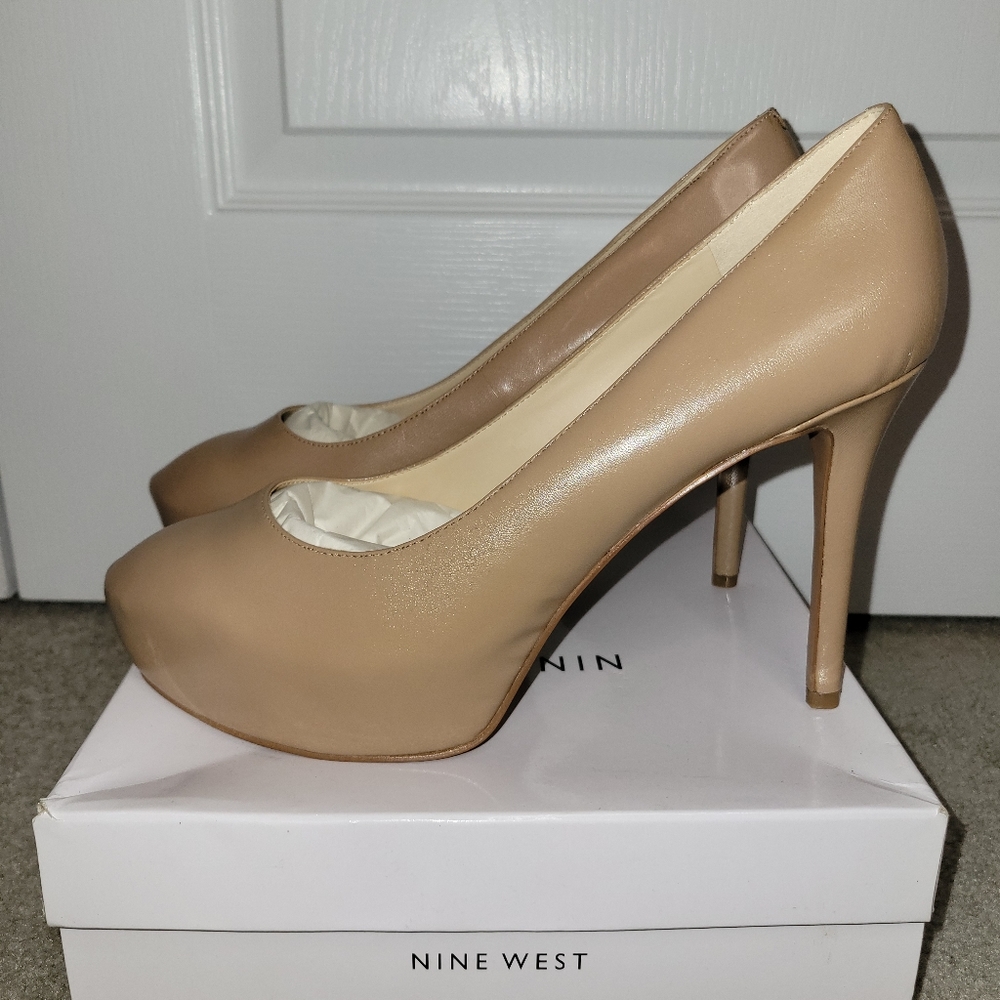 Nine West | Taupe Juliette Heels